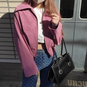 [바로배송]컬러 투웨이 레더 자켓 (3color)